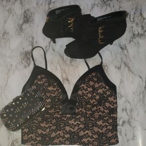 Lace Crop Top